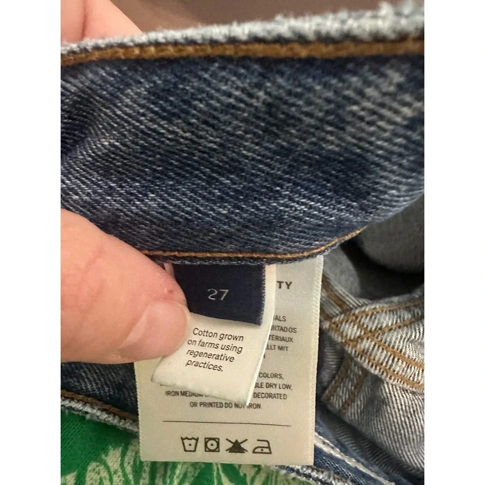 Citizens of Humanity Zurie High‎ Rise Straight Leg Blue Jeans Size 27 Preppy